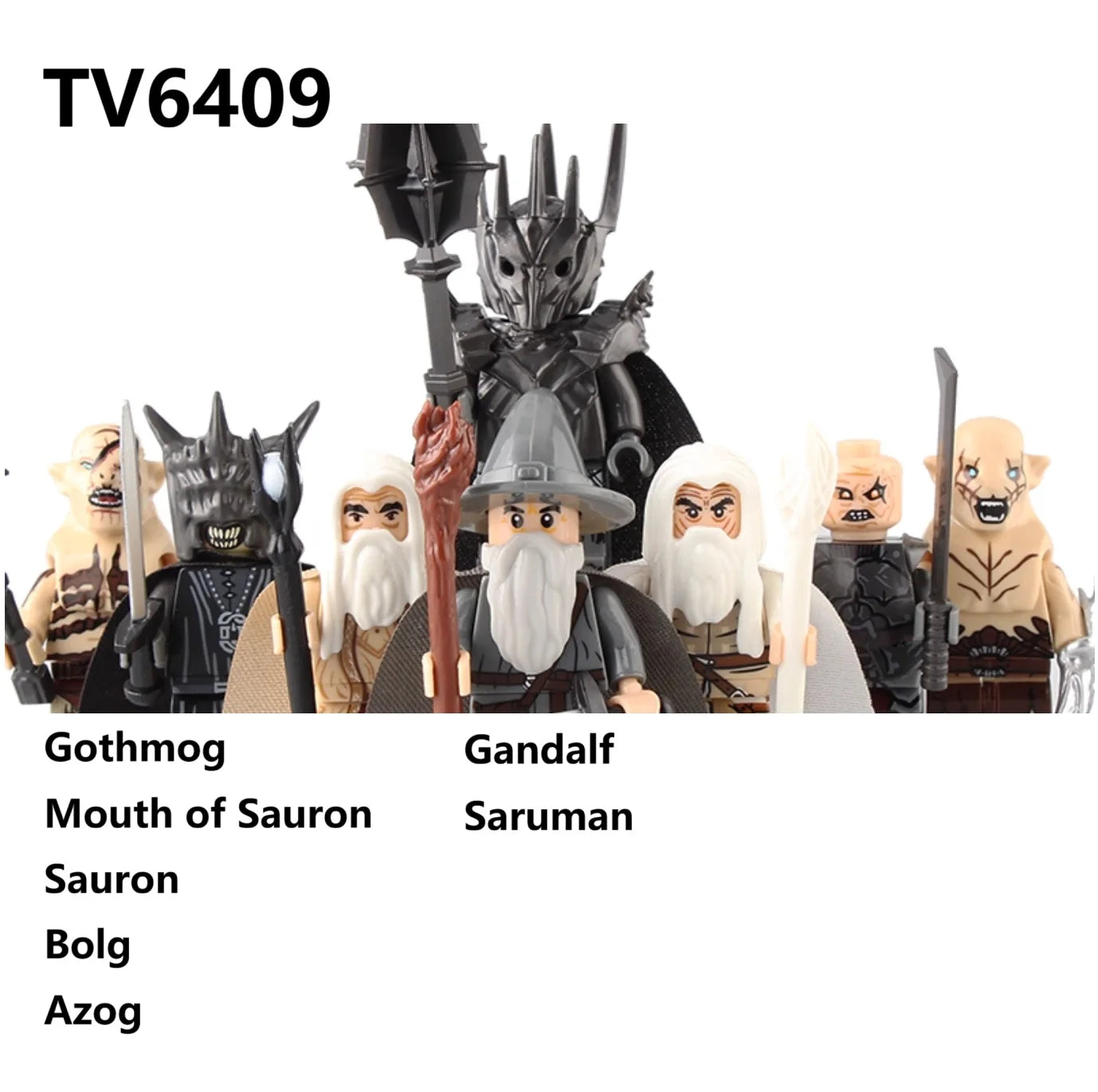 The Hobbits Lord of the Rings Set Building Blocks