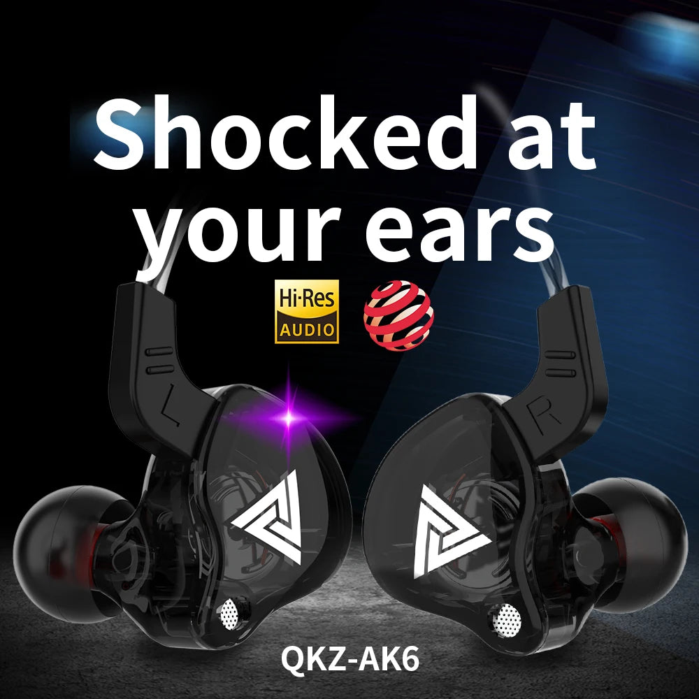 AK6 Pro – In-Ear Monitor Earphones