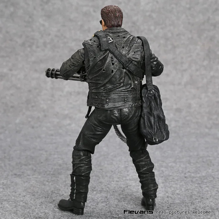 Terminator 2: Judgment Day T-800 Arnold Schwarzenegger PVC Action Figure Collectible Model Toy 7" 18cm