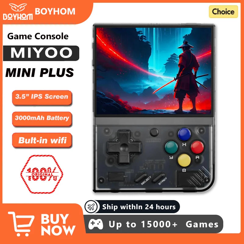 MIYOO Mini Plus Portable Retro Handheld Game Console