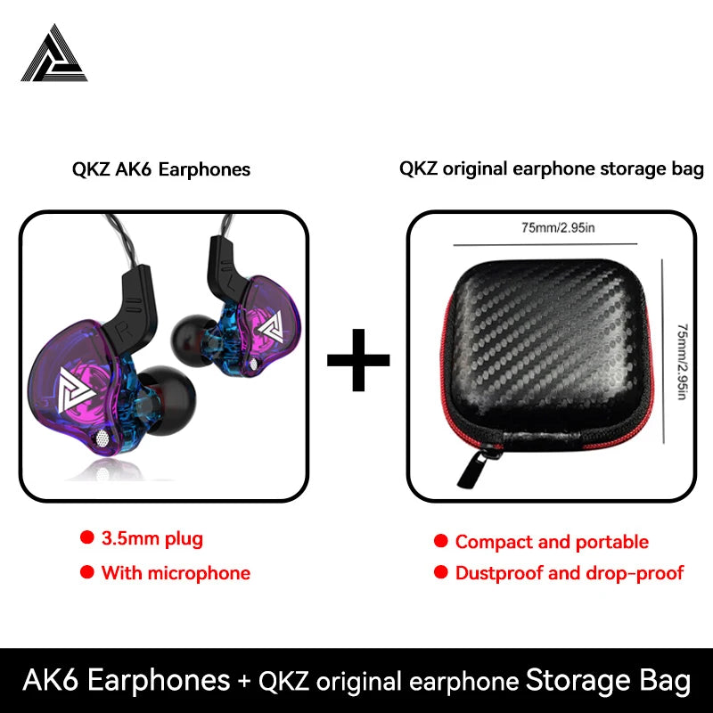 AK6 Pro – In-Ear Monitor Earphones