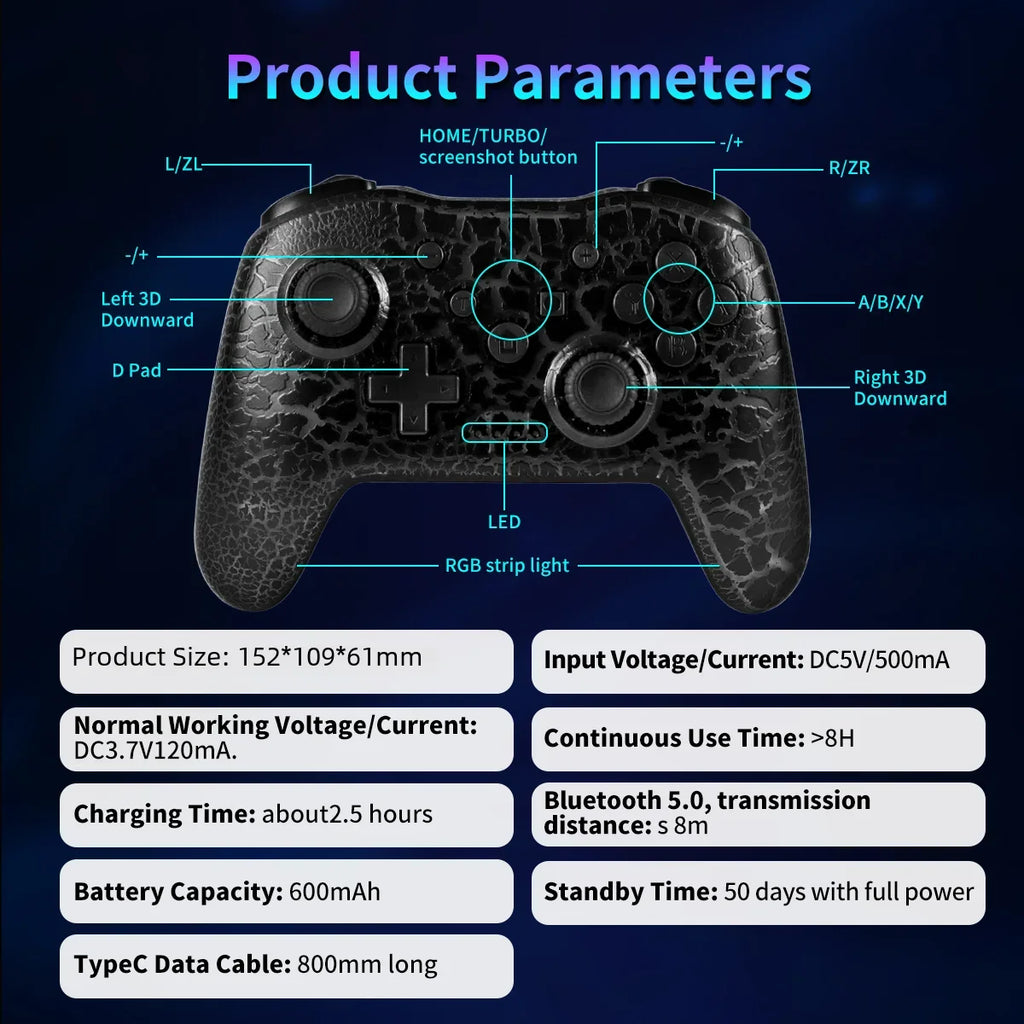 GAMINJA RGB Wireless Gamepad CRACK PROCESS