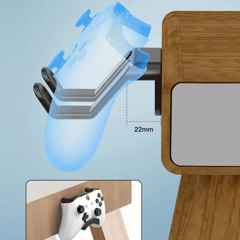 Wall Mounted Sturdy Game Controller Holder