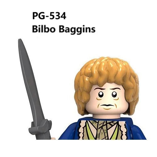 The Hobbits Lord of the Rings Set Building Blocks
