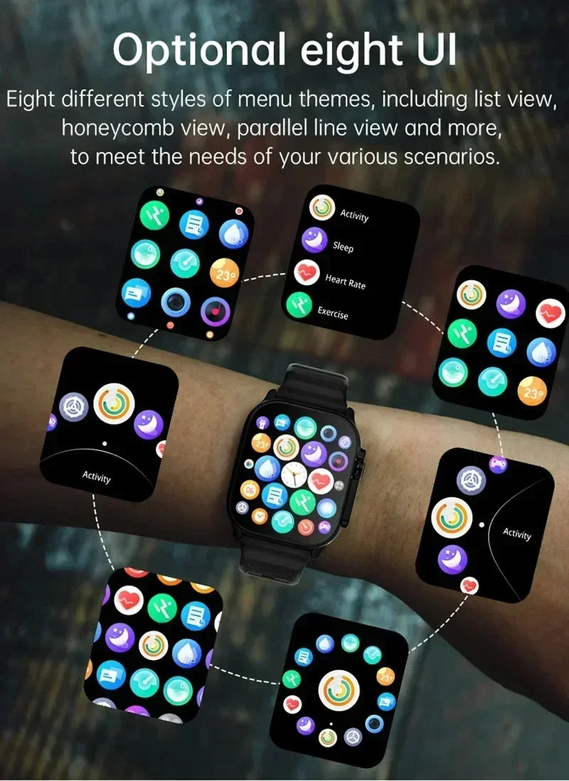 New Watch T10 Ultr Smart Watch Men