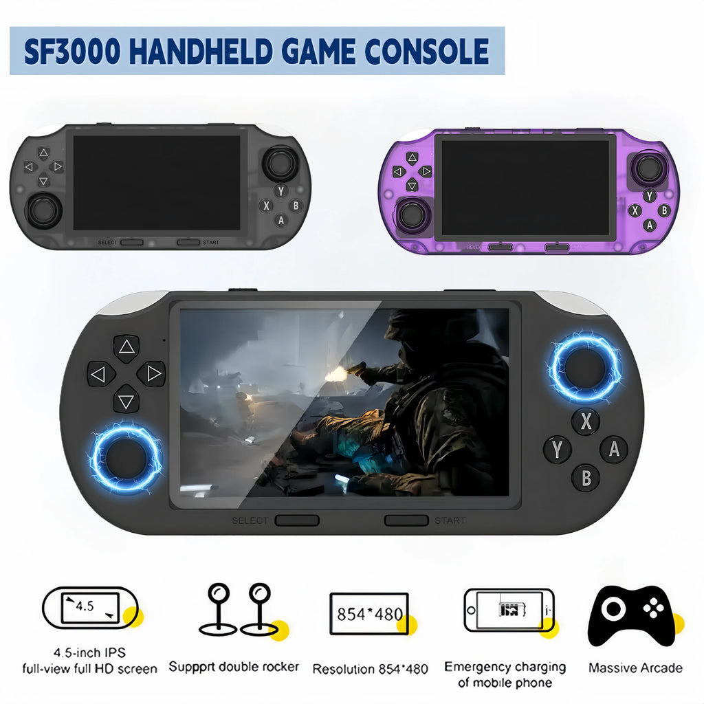 SF3000 Retro Handheld Game Console