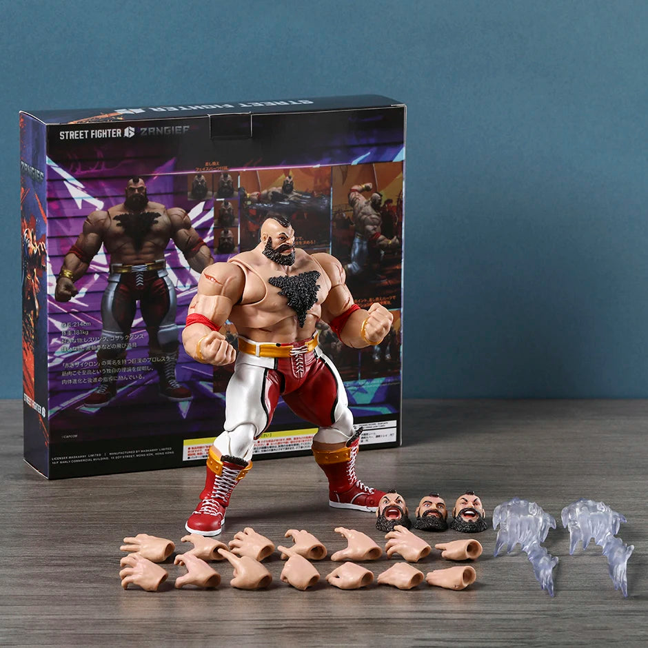 Zangief Movable Assemble Action Figure PVC