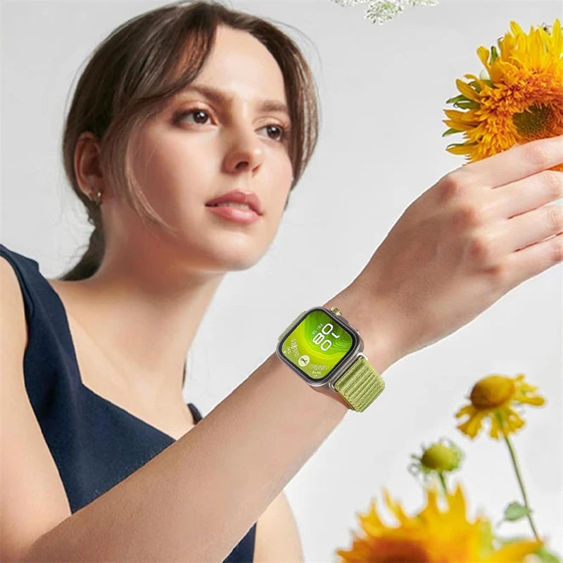 Nylon Loop Strap for Huawei Watch Fit 3/4/4Pro