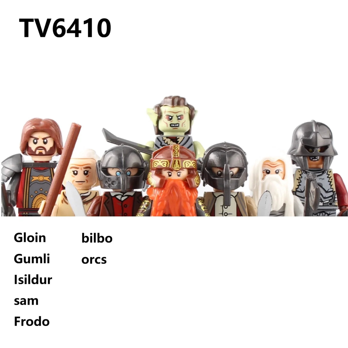 The Hobbits Lord of the Rings Set Building Blocks