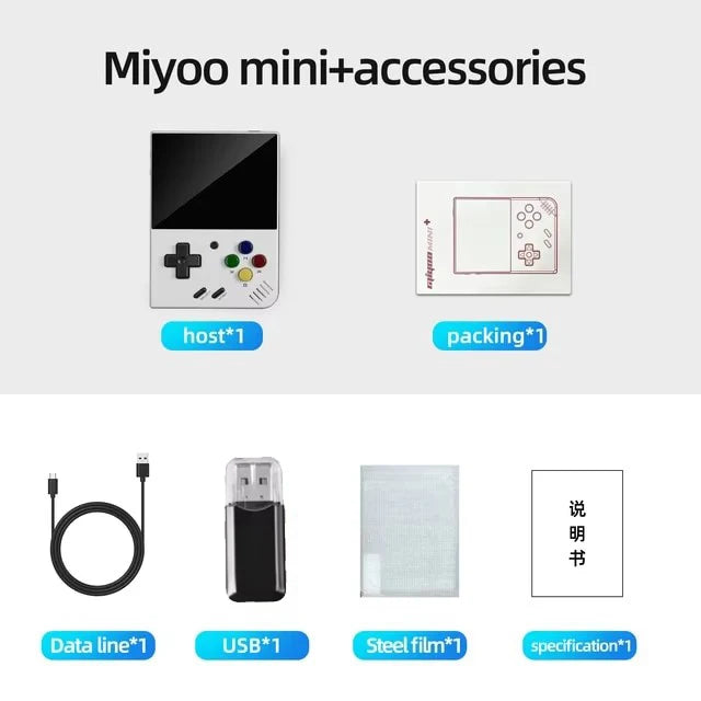 MIYOO Mini Plus Portable Retro Handheld Game Console