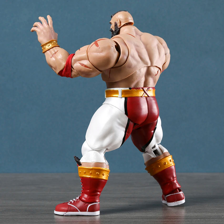 Zangief Movable Assemble Action Figure PVC