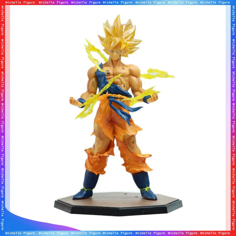 Anime Dragon Ball Son Goku Super Saiyan Figure 17cm/6.69