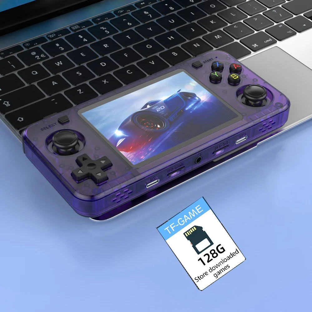R36H ARKOS Retro Handheld Game Console Portable 64G 128G
