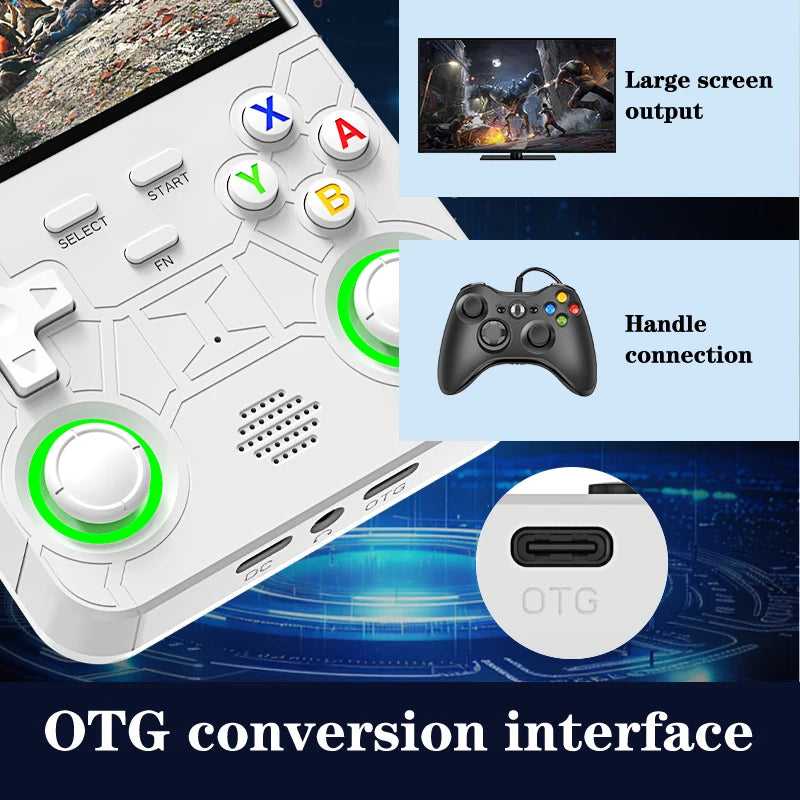 R36 Ultra 2025 Open Source R36S Video Game Console Linux System 4.0