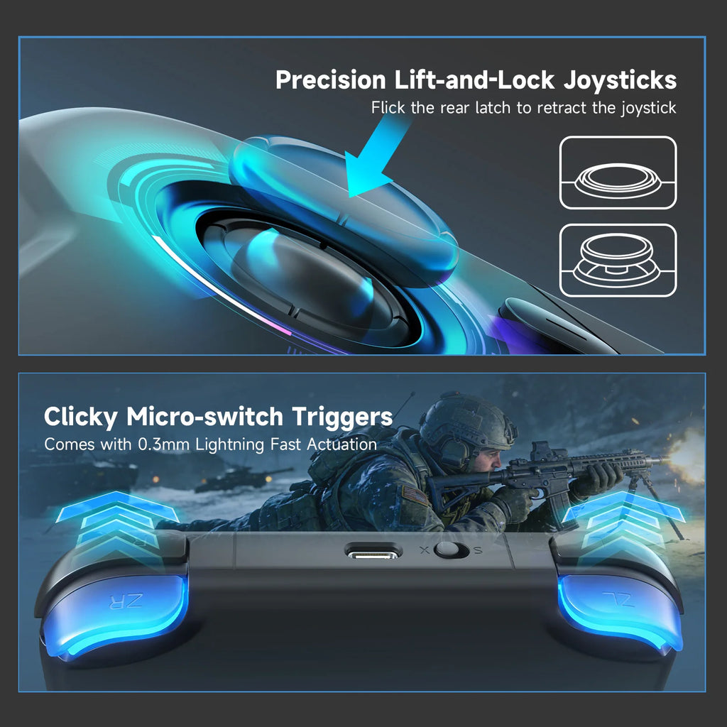 AceGamer Pocket Game Controller Portable