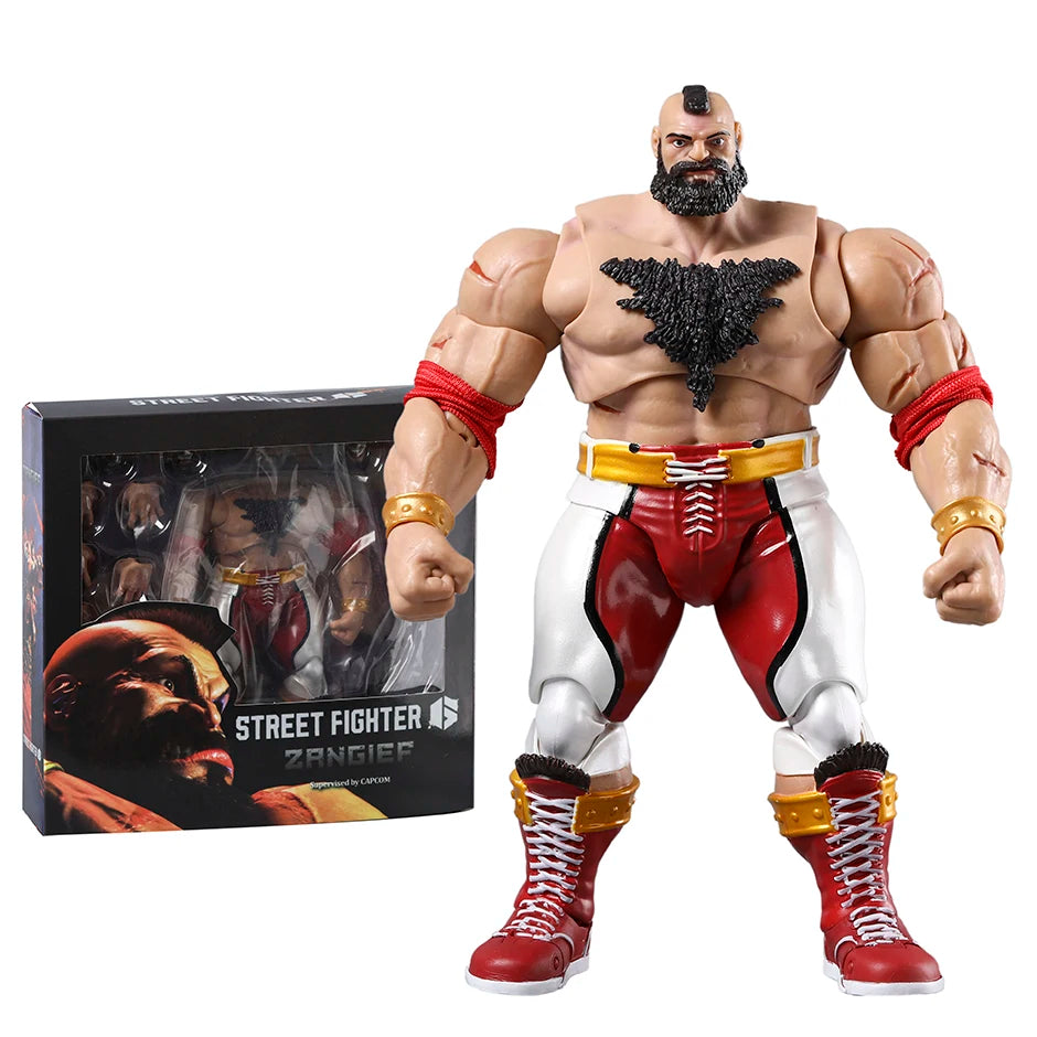 Zangief Movable Assemble Action Figure PVC