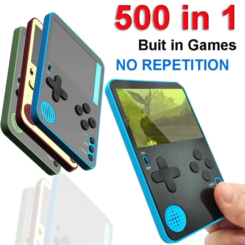 Handheld Game Console 500 Classic Games