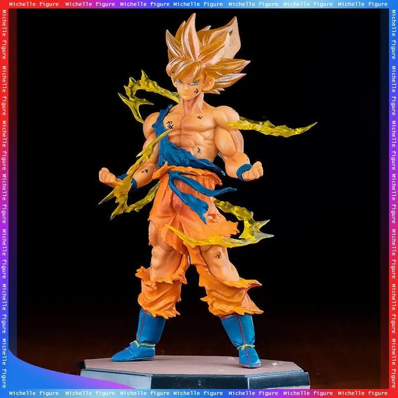Anime Dragon Ball Son Goku Super Saiyan Figure 17cm/6.69