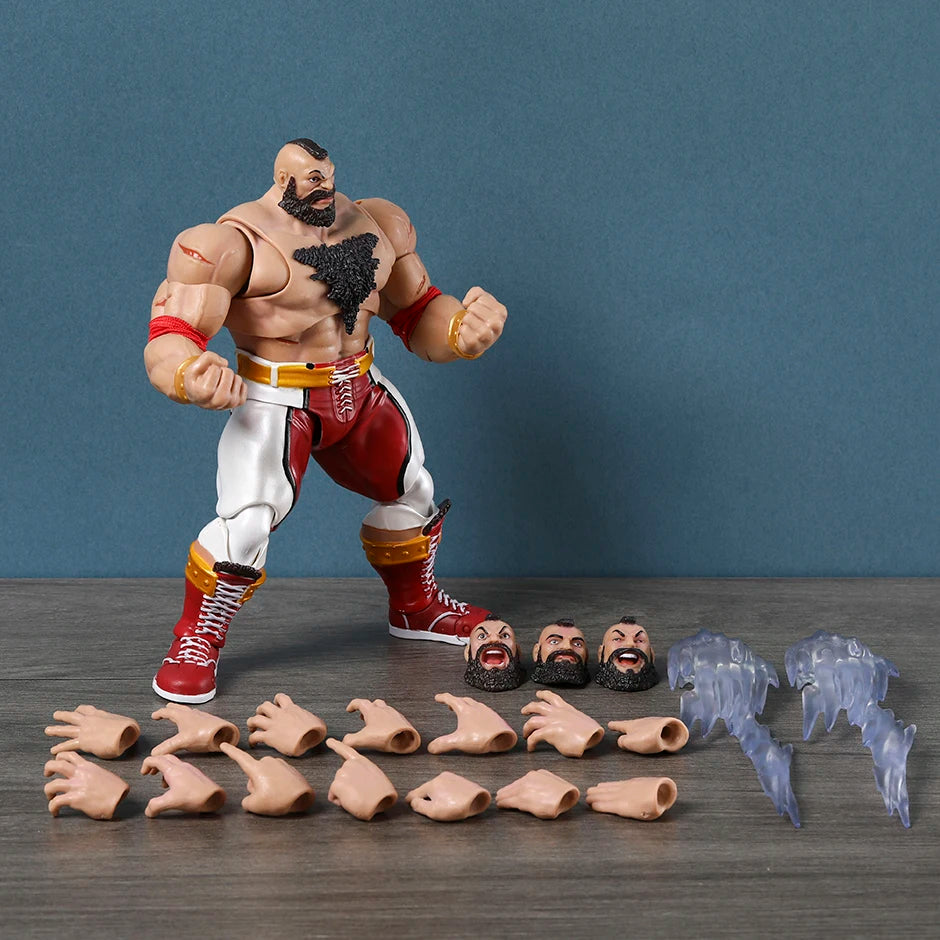 Zangief Movable Assemble Action Figure PVC