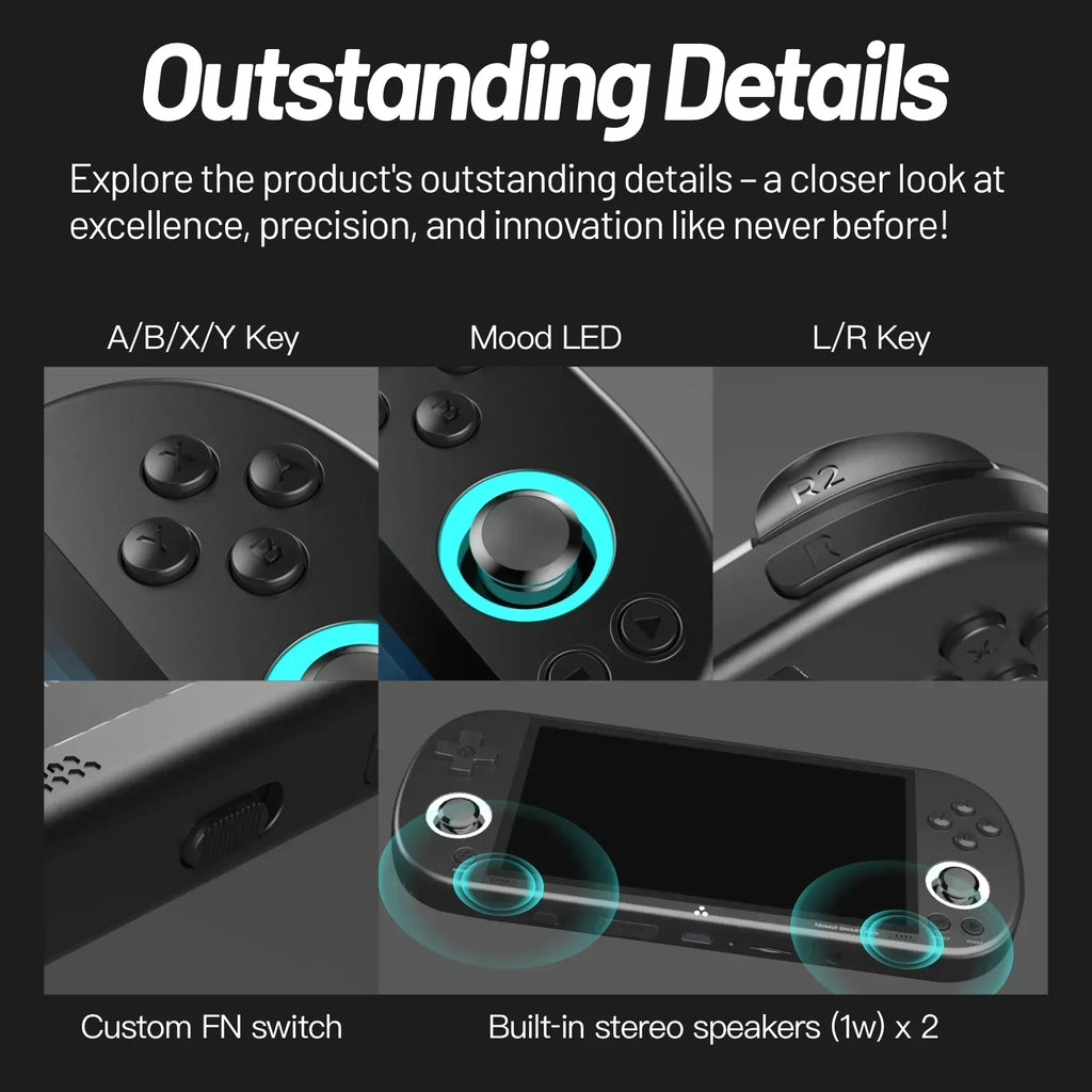 Trimui Smart Pro Handheld Game Console 4.96''IPS Screen
