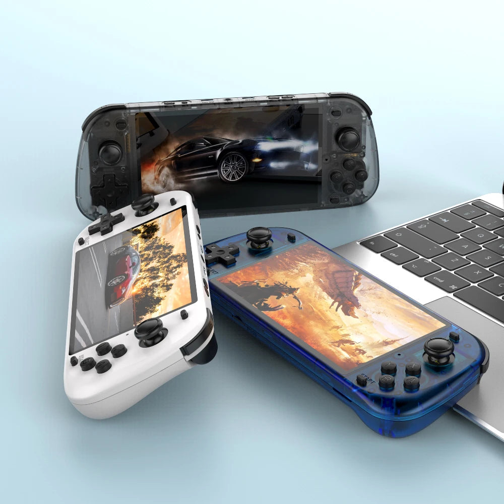 Retro Handheld Game Console R50S 5 Inch Large Screen