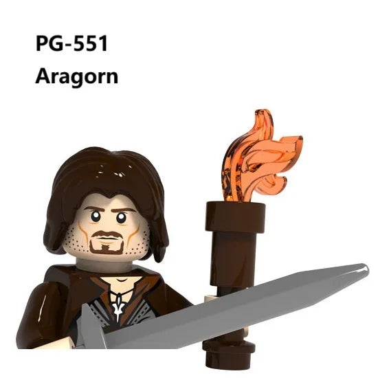 The Hobbits Lord of the Rings Set Building Blocks