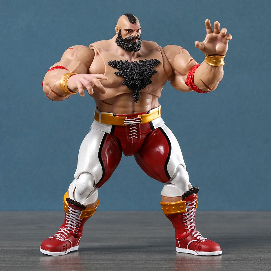 Zangief Movable Assemble Action Figure PVC